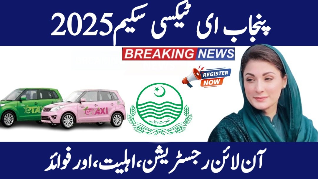 Punjab E-taxi scheme 2025